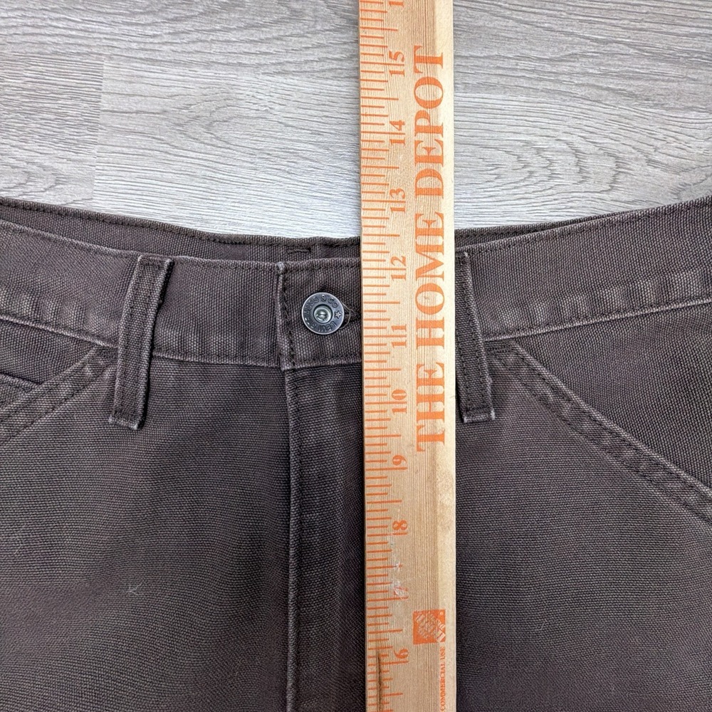 Levi's 568 Loose Carpenter Jeans Men's 31x30 (Fits 32x29) Brown Workwear - Picture 10 of 13